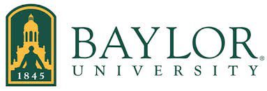 A logo of baylor university for the college.