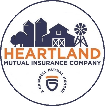 A logo of heartland mutual insurance company