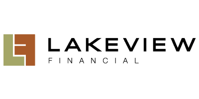 A logo of lakeview financial