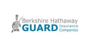 A logo of berkshire hathaway guard insurance company