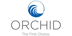 A logo of orchid, the first choice.